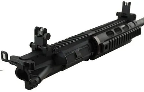 Vista 4 de Alta calidad, ultraligero abatible, visión de batalla compensada de transición rápida frontal y trasera para montaje Picatinny