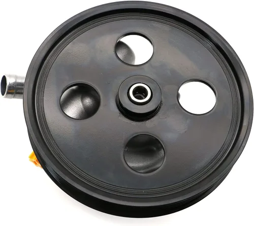 Vista 7 de Chefull Bomba de dirección asistida con polea Compatible con 2007 2008 2009 2010 2011 para Jeep Wrangler (JK) para 3.8L V6, bomba de asistencia
