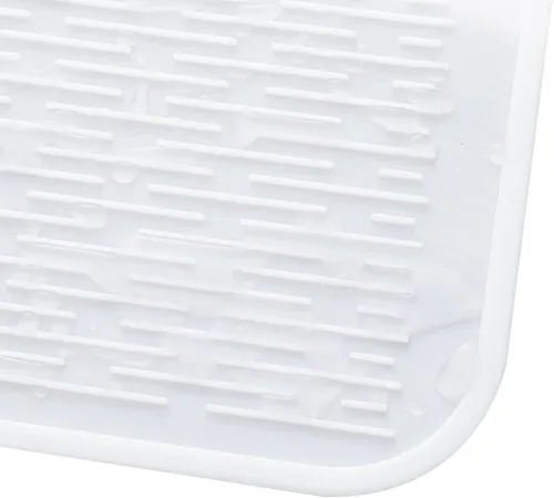 Vista 94 de MicoYang Alfombrilla de Silicona para Secar Platos de Múltiples Usos, Fácil de Limpiar, Ecológica, Alfombrilla de Silicona Resistente al Calor