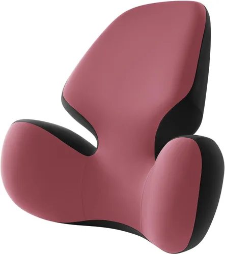 Vista 9 de BEBAS Almohada de apoyo lumbar para silla de oficina, cojín ergonómico de espuma viscoelástica para aliviar el dolor de espalda baja, funda lavable