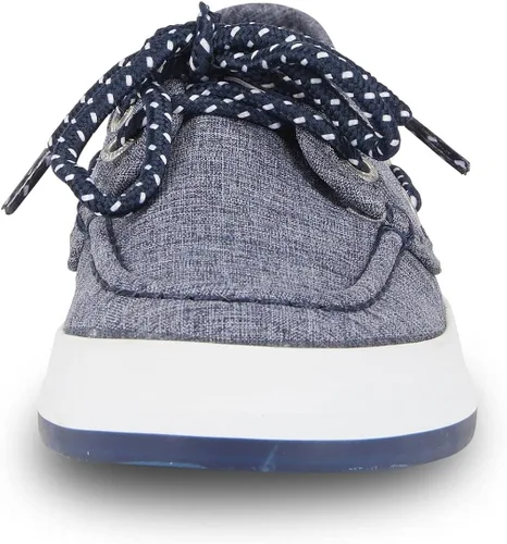 Vista 7 de Nautica Spinnaker - Mocasines casuales para niños con 2 ojos de encaje (niño pequeñoniño grande)