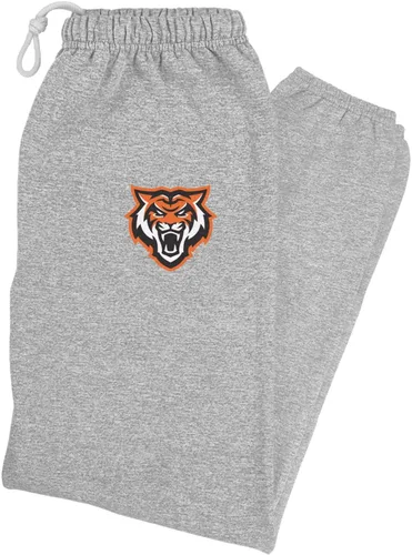 Vista 87 de LOGOVISION Pantalones deportivos, jogger para hombre con logotipo primario colegial, colección Heather atlética