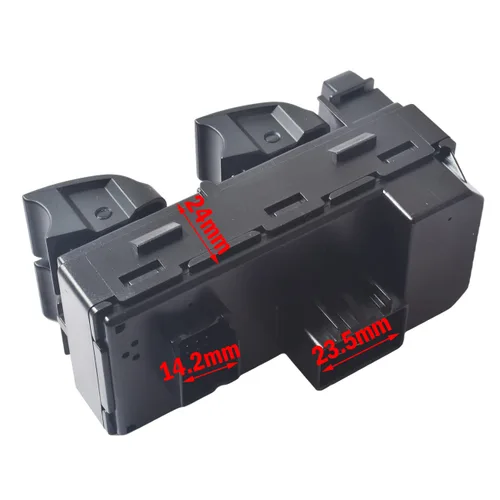 Vista 3 de Interruptor de ventana principal eléctrico del lado del conductor para Chevrolet Silverado 1500 2500 3500 2007-2013 y GMC Sierra 1500 2500 3500