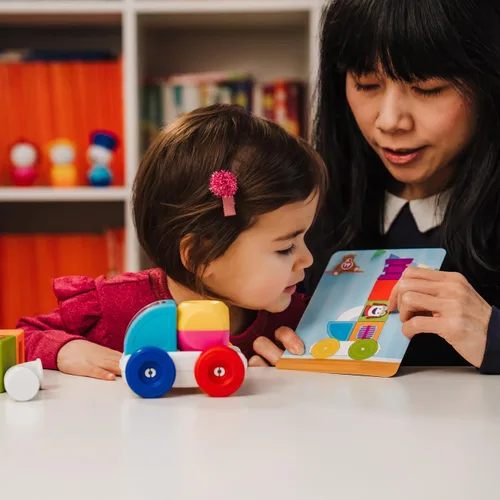 Vista 2 de SmartMax My First Build and Drive - Juego de vehículo magnético de construcción STEM para edades de 1 a 5 años