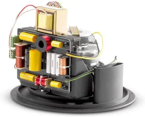 Vista 4 de JBL Professional Control 328C - Altavoz coaxial de techo con controlador de compresión HF, 8 pulgadas, color blanco