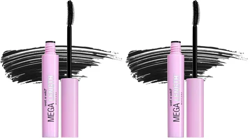 Vista 10 de wet n wild Mascara Mega Volume - Voluminizadora, impermeable, resistente a las manchas, libre de crueldad, sin gluten, sin sulfatos y vegana, muy