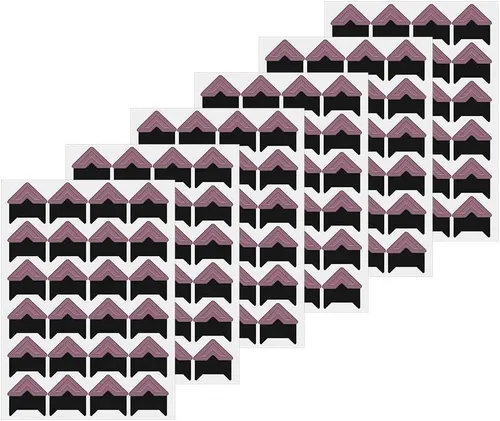 Vista 4 de Esquinas autoadhesivas sin ácido (360 unidades) para álbumes de fotos, libros de memoria