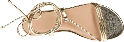 Vista 7 de The Drop Women's Samantha Flat Strappy Lace-up Sandal