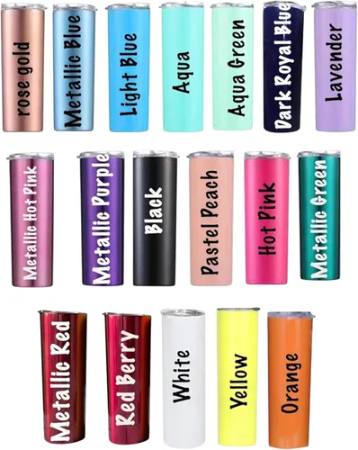 Vista 2 de Personalized Custom Name Tumbler Gift 20 Oz Stainless Steel Slide Lid