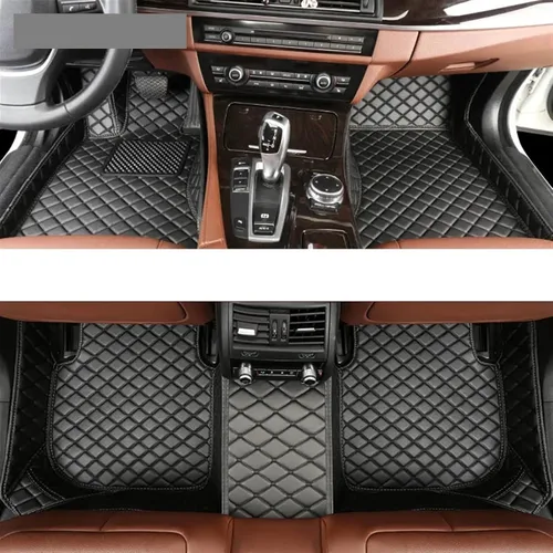 Car mat Custom Car Floor Mats for mazdas CX-3 CX3 Auto Accessories Foot Carpet (Color : All Black)