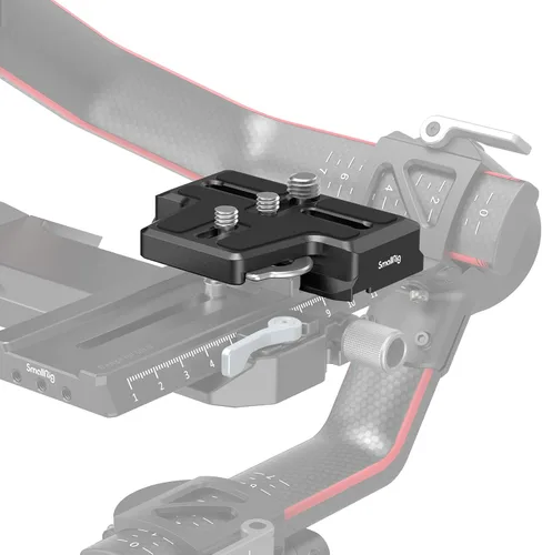 SMALLRIG Placa de liberación rápida extendida para Arca tipo estándar compatible con DJI RS 2 / RSC 2 / RS 3 / RS 3 Pro/RS 4/RS 4 Pro/RS 5 Gimbal -
