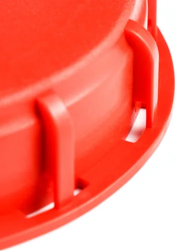 Vista 4 de QWORK IBC - Tapa de mano, paquete de 4 tapas de tanque de agua IBC de 6.5 pulgadas con orificio de ventilación para almacenamiento de productos