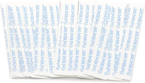 Vista 5 de Dritz ResQTape - Tiras de dobladillo de 1/2 x 3 pulgadas, 24 unidades, 1/2 x 3 pulgadas (426)