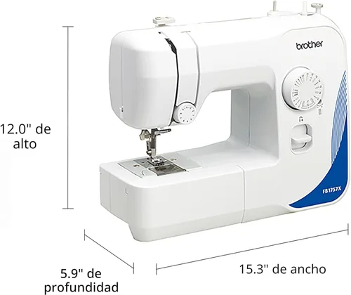 Vista 11 de Máquina de coser mecánica Brother FB1757X