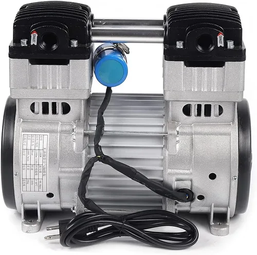 Vista 4 de Bomba de vacío de diafragma de laboratorio 200L/MIN Bomba de vacío de diafragma silencioso sin aceite Bomba de vacío automotriz 1100W Bomba de vacío