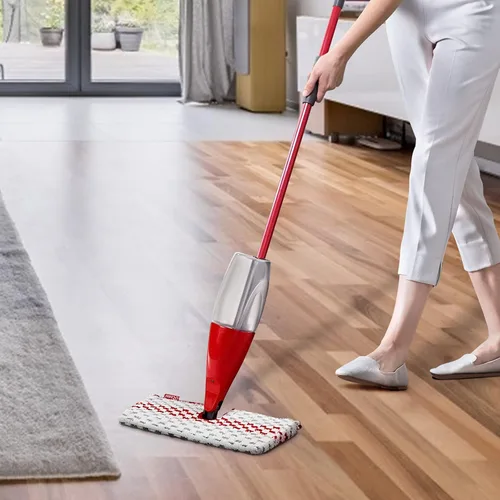 Vista 6 de Paquete de 6 repuestos de microfibra lavables para trapeador de espray compatibles con almohadillas de repuesto O-Cedar ProMist MAX