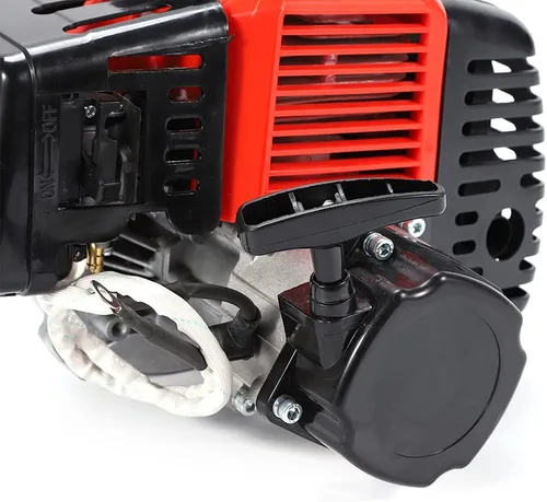 Vista 8 de CNCEST Motor completo de 2 tiempos de 49 CC, arranque de motor de un solo cilindro refrigerado por aire, perfecto para bicicletas de bolsillo