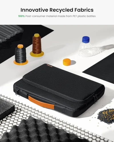 Vista 5 de tomtoc Funda protectora para laptop 360 para MacBook Pro M1A2442 ProMax 2021, MacBook Air M2A2681 2022 de 13 pulgadas con carcasa dura, a prueba