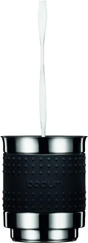 Vista 4 de Bistro Espumador de Leche Eléctrico Bistro Barista de 13.5 oz, Control Automático de Temperatura, Protección contra Hervido en Seco, Negro