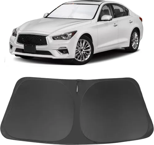 Vista 141 de Parasol para parabrisas de ajuste personalizado para BMW X1 F48 2016-2022, accesorios plegable, bloqueador solar protege el automóvil de los rayos