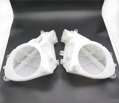 Vista 5 de XKH - Cubierta de carenado interior para altavoz compatible con Harley Electra Street Glide 2014-2018 [B01N940HTG]