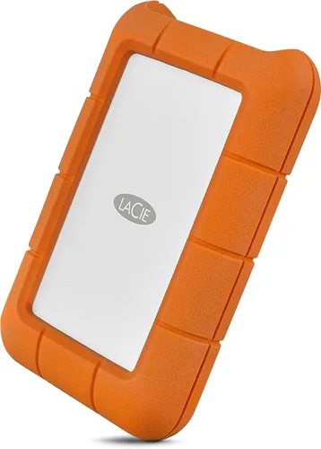 Vista 8 de LaCie Rugged RAID Pro 4TB Disco Duro Externo Portátil HDD – Compatible con USB 3.0 – con Ranura para Tarjeta SD, Resistente a Caídas, Polvo y Agua