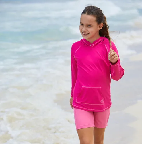 Vista 3 de UV Skinz Shorts de natación activos para niñas UPF 50+