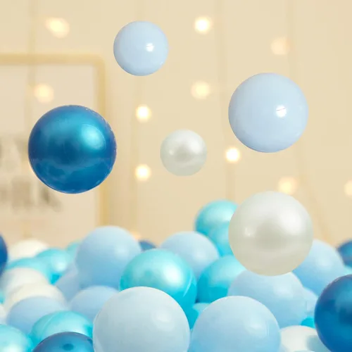 Vista 7 de TRENDPLAY Bolas de plástico para pozos de bolas, paquete de 100 bolas huecas, juego seguro y emocionante, perfecto para piscinas de bebés pequeños