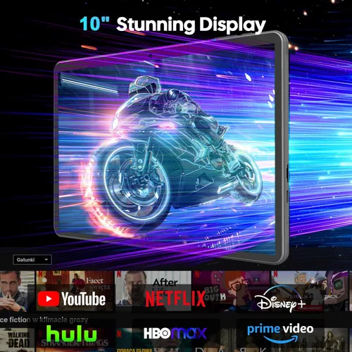 Vista 4 de Suicoey Tablet 2026 con teclado, 26 GB + 256 GB (expansión de 2 TB), tabletas Android 15 de 10 pulgadas con Octa Core, Gemini AI, WiFi 5G, 8000mAh