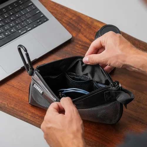 Vista 7 de GOBAGS Bolsas con Cremallera de Producción - Bolsa de Accesorios para Electrónicos y Cámaras - Organizador de Cables, Bolsa de Accesorios de Equipo