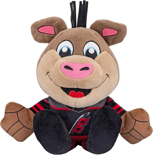 Vista 11 de Bleacher Creatures Boston Bruins Blades 8" Kuricha Mascot Sentada de Peluche - Suave Inspirado en Mascota Chibi de la NHL