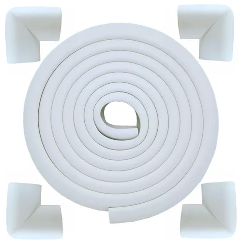 Vista 8 de M2cbridge Protectores de espuma extra gruesos en forma de L para muebles (color negro (borde de 13.1 pies + 4 esquinas)