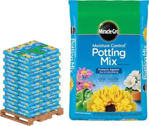 Vista 11 de Miracle-Gro Mezcla para macetas con control de humedad, para plantas en contenedor, protege contra el riego excesivo y insuficiente, 8 cuartos