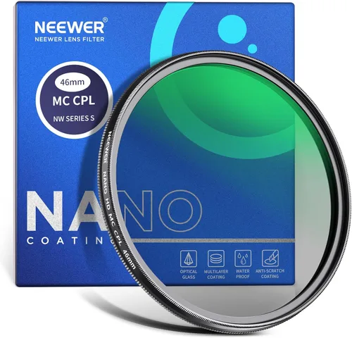 Vista 41 de NEEWER Filtro polarizador circular MC CPL de 1.693 in con nano multiresistente 24 capas con vidrio óptico HD para lentes, reduce