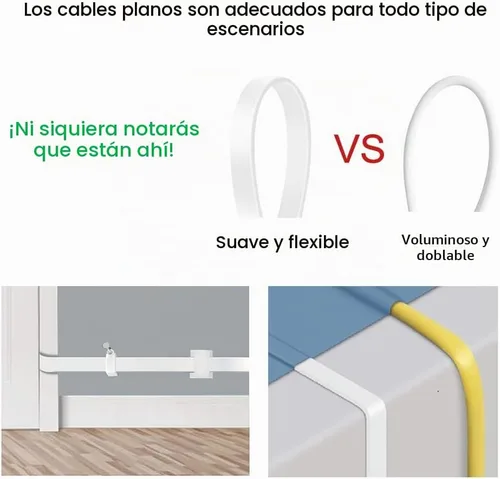 Vista 6 de Adaptador de alimentación y cable de 10 pies para cámara Ring, batería de cámara Ring Stick Up, batería de cámara Ring Spotlight Cam/Pro/Plus, Blink