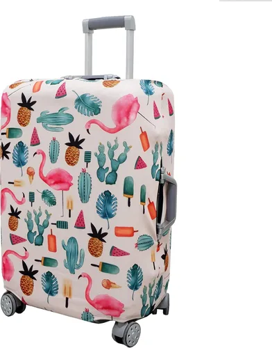 Vista 7 de TRAVELKIN Funda protectora de maleta de elastano elástica para viaje, funda protectora de maleta de 18242832 pulgadas, funda protectora de equipaje