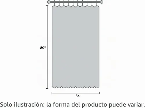 Vista 7 de BGment Cortina de puerta para armarios sin puertas, 34 x 80 pulgadas, 1 panel, gris oscuro, aislamiento térmico, cortina opaca de privacidad