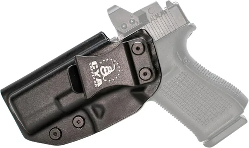 Vista 6 de CYA Supply Co. - Fundas IWB Black Optics Ready - Múltiples ajustes - Propiedad de veteranos - Fabricado en Estados Unidos