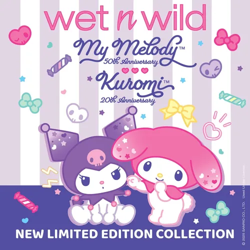 Vista 3 de wet n wild Bolsa de maquillaje My Melody and Kuromi
