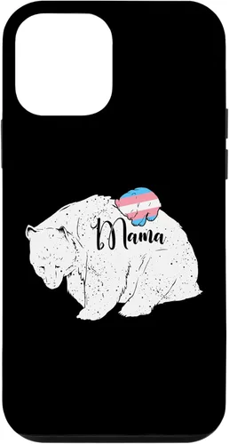 Vista 12 de Funda para iPhone 15 Transgender Mama Bear Hijo Hija