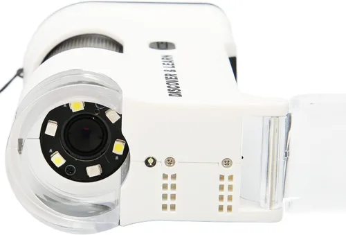 Vista 7 de Microscopio digital de mano con pantalla de 2 pulgadas, cámara de microscopio portátil 800X para niños y adultos, batería de 2000 mAh, mini