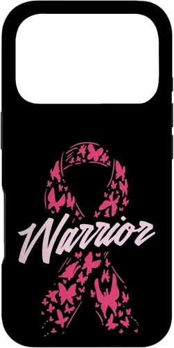 Vista 30 de Breast Cancer Awareness Pink Ribbon Warrior Gift Case for iPhone 17
