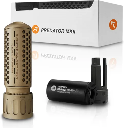 Vista 4 de ACETECH Airsoft Riffle Tracer Unit Predator MKII 0.551 in CCW Hilo negativo Resplandor en la oscuridad BB LED Beam Efecto de iluminación