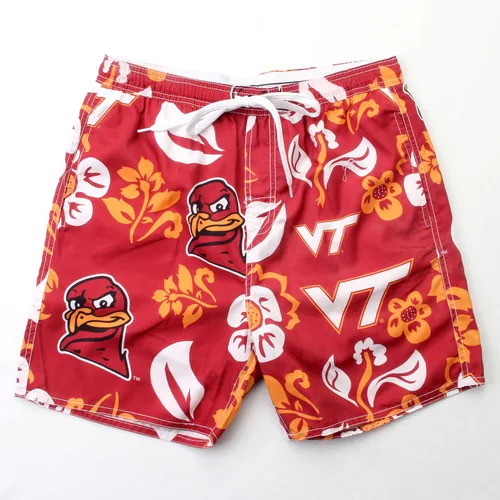 Vista 76 de Wes and Willy NCAA Traje de baño floral para hombre