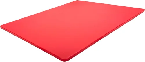 Vista 13 de Trece Chefs Tabla de cortar extra grande 24 x 18 marrón - 1/2" de grosor de plástico HDPE para carne cocida, grado profesional NSF para cocinas