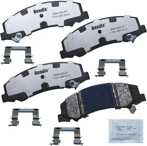 Vista 166 de Pastillas de freno Bendix Fleet Metlok MKD52FM para Apollo, Centurion, Century, Chasis Comercial, Electra, Estate Wagon, GS, 50, 400, 455, LeSabre