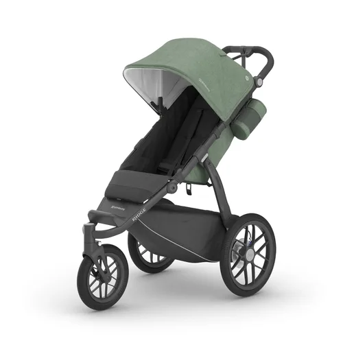 Vista 11 de UPPAbaby Ridge V2 - Cochecito para correr Suspensión de rendimiento todo terreno + neumáticos nunca planos diseñados para caminar, correr +