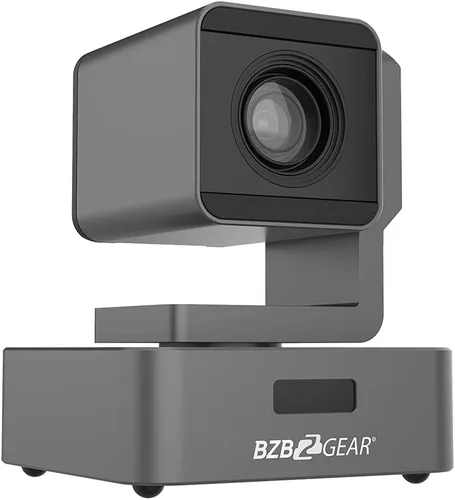 BZB GEAR Cámara compacta PTZ 1080P FHD 10X con HDMI/SDI/USB 3.0/POE