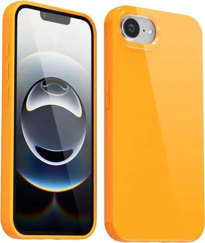 Vista 134 de Svanove para iPhone 7 Plus/ 8 Plus, funda de silicona, de goma suave brillante y gel de jey lindo, funda protectora de plástico simple y lisa