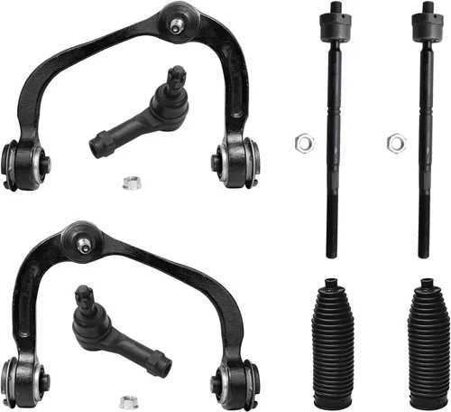 Vista 34 de Detroit Axle - Kit de brazos de control de extremo de 8 piezas para Toyota 2001-2003 Highlander 2002-2003 Camry Lexus ES300, 2 brazos de control